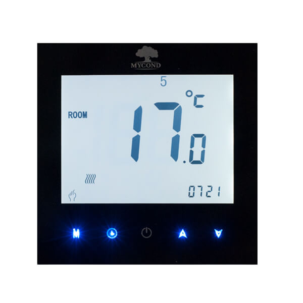Терморегулятор для теплої підлоги Mycond Touch Black
